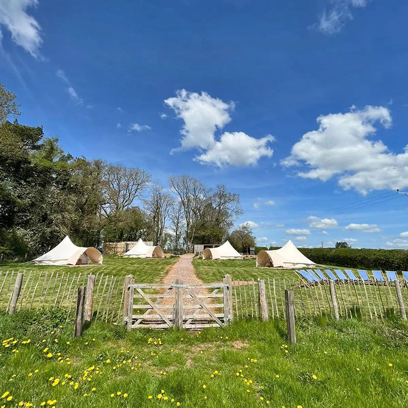 Woodland Glamping Staffordshire Field Head Farm Staffordshire